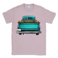 Lilac western truck back view Classic Tee - FaDigitalArtStudio