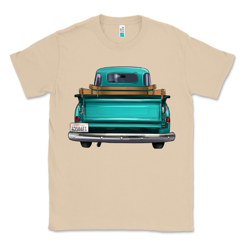 Western Truck Back View Classic Tee by FaDigitalArtStudio | Teevron