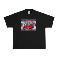Black american truck 4th of july mousepad Urban Heavy Tee - BarkalooDesign