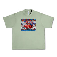 Oil Green american truck 4th of july mousepad Urban Heavy Tee - BarkalooDesign