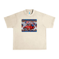 Sandshell american truck 4th of july mousepad Urban Heavy Tee - BarkalooDesign