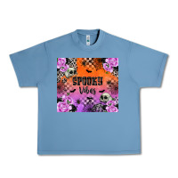 Pebble Blue spooky vibes Urban Heavy Tee - texasbilliewilder