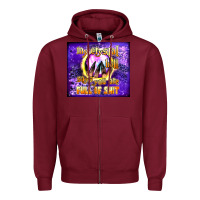 Burgundy my crystal ball says you are full of shit tumbler Zipper Hoodie - BundleAndBundleShop