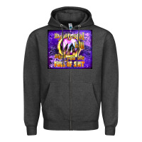 Charcoal Heather my crystal ball says you are full of shit tumbler Zipper Hoodie - BundleAndBundleShop