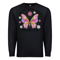 Black you are exactly where you need to be Premium Sweatshirt - MaliasSmallBusiness