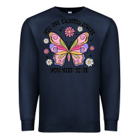 Navy you are exactly where you need to be Premium Sweatshirt - MaliasSmallBusiness