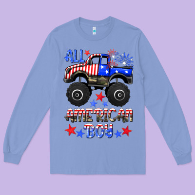 All American Boy Long Sleeve Tee Designed By Hra Design Shop