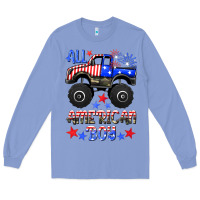 Colony Blue all american boy Long Sleeve Tee - HRA Design Shop