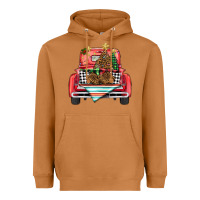 Meerkat Christmas truck Heavyweight Hoodie - BarkalooDesign