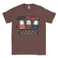Chestnut red white boozy Classic Tee - CowhideDigitalArt