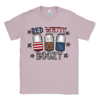 Lilac red white boozy Classic Tee - CowhideDigitalArt