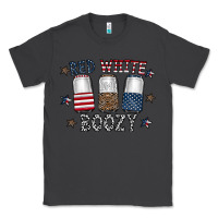 Smoke red white boozy Classic Tee - CowhideDigitalArt