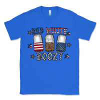 True Royal red white boozy Classic Tee - CowhideDigitalArt