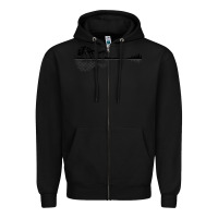 Black Nature Guitar Zipper Hoodie - Bettercallsaul