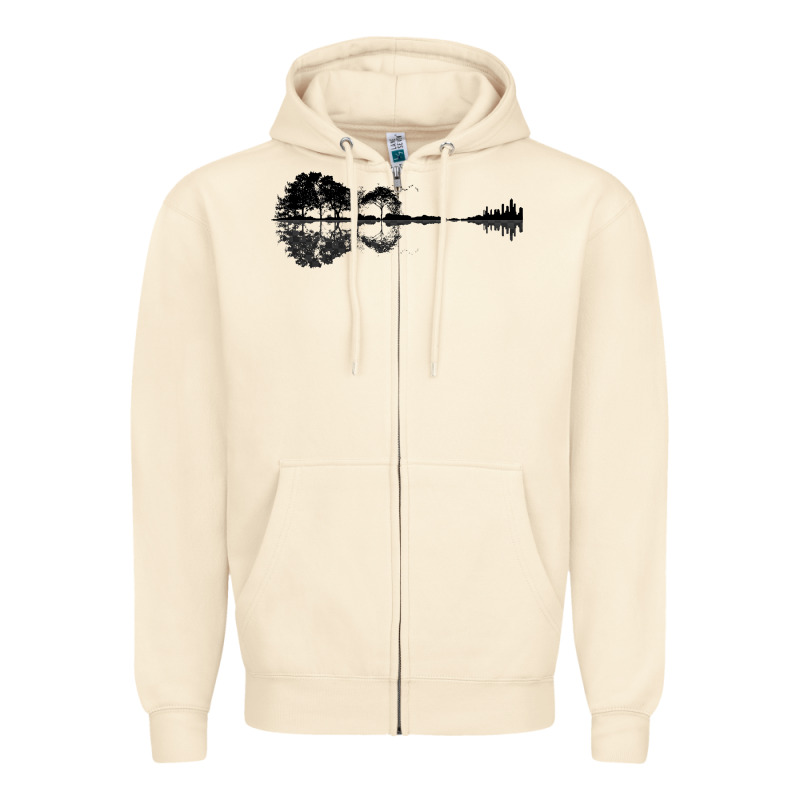 Nature Guitar Zipper Hoodie by Bettercallsaul | Teevron