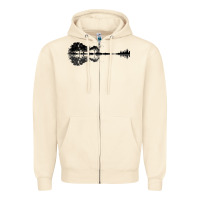 Sandshell Nature Guitar Zipper Hoodie - Bettercallsaul