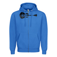 True Royal Nature Guitar Zipper Hoodie - Bettercallsaul