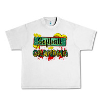 Lunar Rock softball grandma with leopard Urban Heavy Tee - Zillion Design Studio