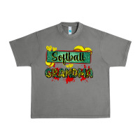 Tornado softball grandma with leopard Urban Heavy Tee - Zillion Design Studio