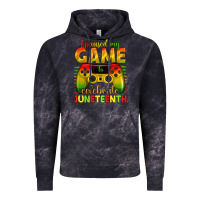 Cloud Black I paused my game celebrate Juneteenth Vintage Hoodie - texasbilliewilder