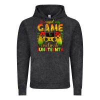 Vintage Black I paused my game celebrate Juneteenth Vintage Hoodie - texasbilliewilder