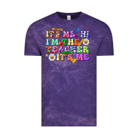 Cloud Purple its me hi im the teacher its me Vintage Tee - texasbilliewilder