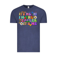 Vintage Denim its me hi im the teacher its me Vintage Tee - texasbilliewilder