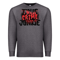 Charcoal Heather true crime junkie Premium Sweatshirt - MaliasSmallBusiness
