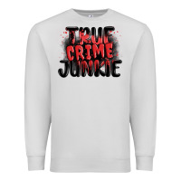 Dove Grey true crime junkie Premium Sweatshirt - MaliasSmallBusiness