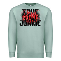 Seafoam true crime junkie Premium Sweatshirt - MaliasSmallBusiness