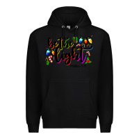 Black be the light matthew 5 14 Premium Hoodie - MaliasSmallBusiness