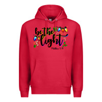Cardinal be the light matthew 5 14 Premium Hoodie - MaliasSmallBusiness