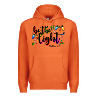 Carrot be the light matthew 5 14 Premium Hoodie - MaliasSmallBusiness