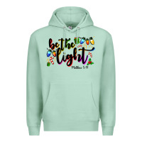 Seafoam be the light matthew 5 14 Premium Hoodie - MaliasSmallBusiness
