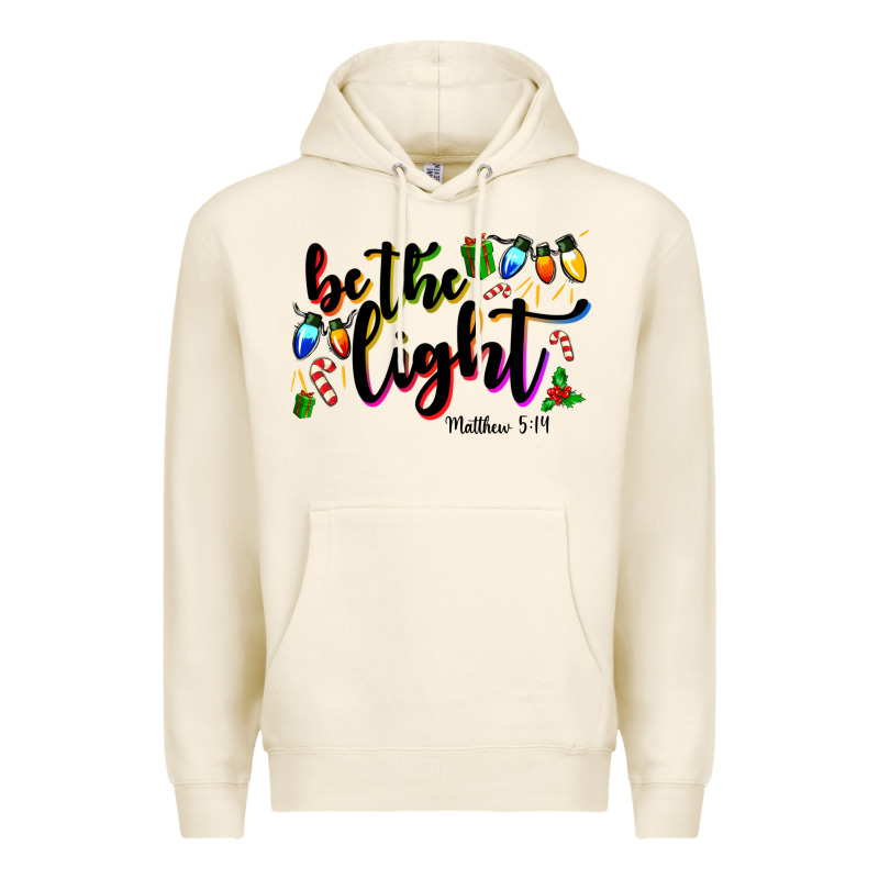 Be The Light Matthew 5 14 Premium Hoodie by MaliasSmallBusiness | Teevron