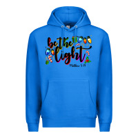 True Royal be the light matthew 5 14 Premium Hoodie - MaliasSmallBusiness
