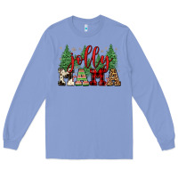 Colony Blue jolly mama Long Sleeve Tee - FaDigitalArtStudio