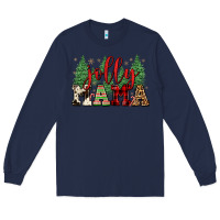 Navy jolly mama Long Sleeve Tee - FaDigitalArtStudio