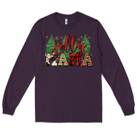 Plum jolly mama Long Sleeve Tee - FaDigitalArtStudio