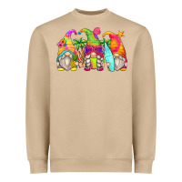 Mushroom summer gnomes Heavyweight Sweatshirt - Zillion Design Studio