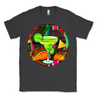 Smoke hispanic heritage month round earrings 2 Classic Tee - BundleAndBundleShop