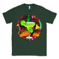 Sports Green hispanic heritage month round earrings 2 Classic Tee - BundleAndBundleShop