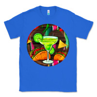 True Royal hispanic heritage month round earrings 2 Classic Tee - BundleAndBundleShop