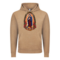 Vintage Coffee Our Lady Of Guadalupe Vintage Hoodie - RanaPortraitStore