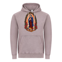 Vintage Zinc Our Lady Of Guadalupe Vintage Hoodie - RanaPortraitStore