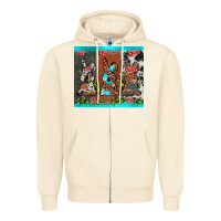 Sandshell easter bunny's leopard cowhide cactus Zipper Hoodie - JahusDesignShop