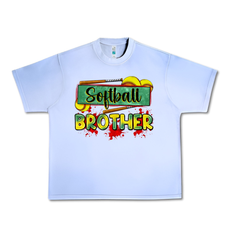 Softball Brother Urban Heavy Tee by Zillion Design Studio | Teevron