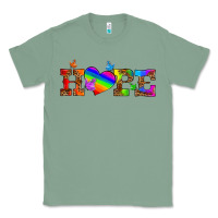 Sage lgbtq heart and hope Classic Tee - HRA Design Shop