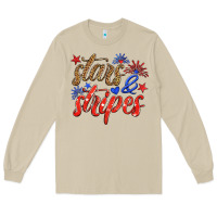 Mushroom stars and stripes Long Sleeve Tee - HRA Design Shop