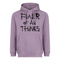 Lavender Fixer Of All Things Heavyweight Hoodie - LillyAllenDesigns